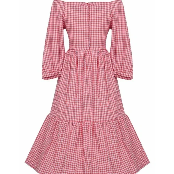 ❤️🤍🧺Dolly And Dotty Sonia Floaty Day Dress Gingham Red
Brand New With Tags - Picture 2 of 11
